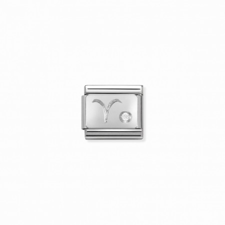 Nomination Zodiac Silver Aries CZ Composable Charm